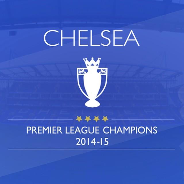 SquawkaPhotos's tweet photo. Congratulations to Chelsea who are crowned Premier League champions for the 2014/15 season. #Chelsea #CFC #Blues #M… http://t.co/HZogTzAyQn