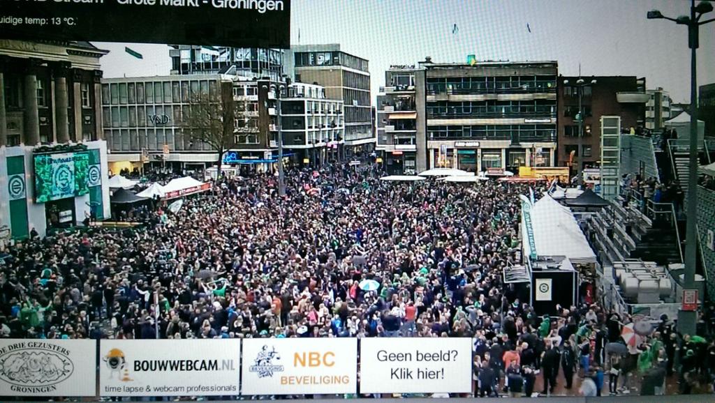 Ook de grote markt was een succes! Via <a href="/bouwwebcam/">WebcamPro BV - bouwwebcam.nl</a>