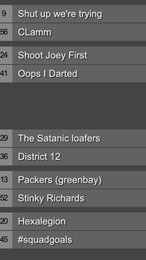 oronoassassin's tweet photo. These teams are playing tomorrow! Try and be at 3rd Lair around 8:30! Good luck assassins😈 http://t.co/fBUXi17WUR