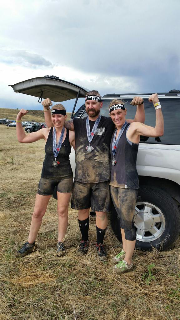 MaKenz's tweet photo. @JensenAckles @jasonmanns Spartan Military Sprint is what I did with some friends! http://t.co/3CficW77Uy