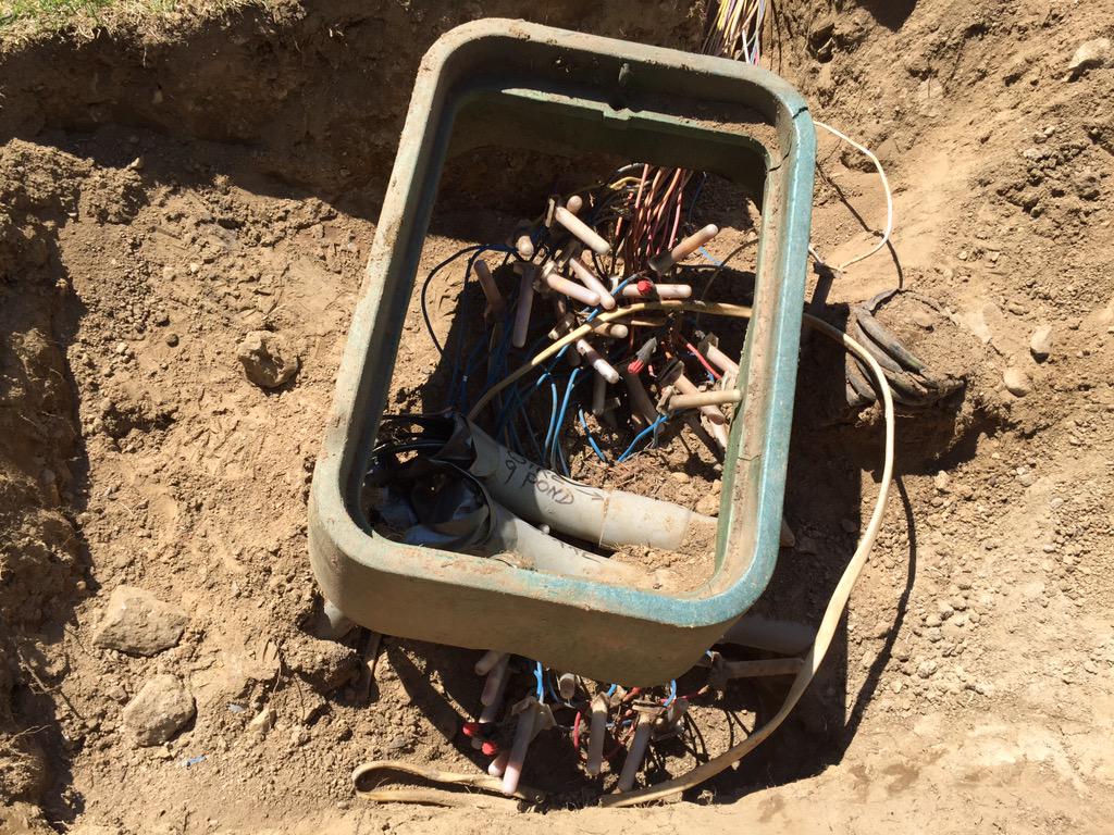 NCCSupt's tweet image. Just figured out why the Buckner impact heads never work on 18. #needanewsystem