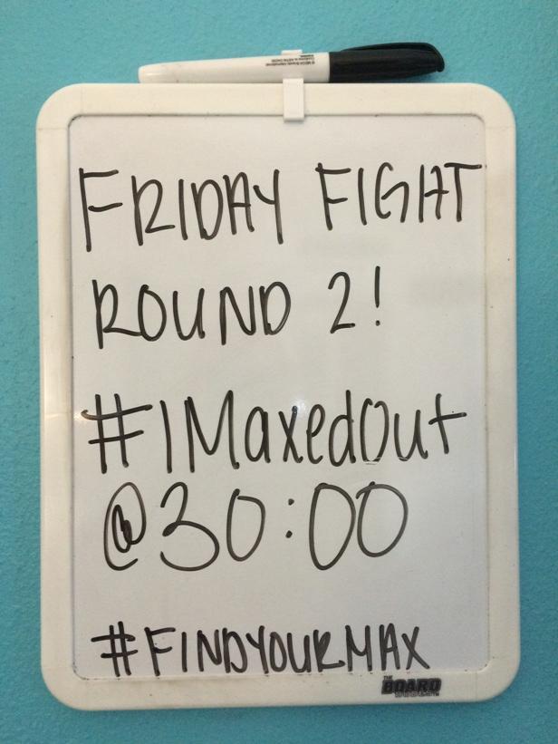 bklynbockisch's tweet photo. Made it through the full 30 minutes of #FridayFightRound2! & I've completed the entire 60 days of #insanitymax30! 💪 http://t.co/p8tx3Zwt6k
