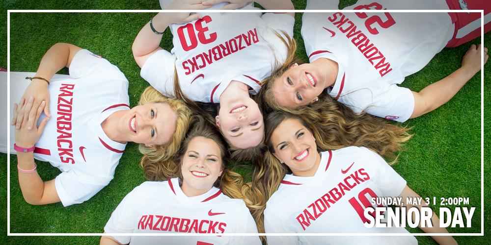 RazorbackSB's tweet photo. 2 hours from first pitch in the season finale against Alabama. Help us support the Class of 2015 #SeniorDay #WPS http://t.co/7oPD7EeUsZ