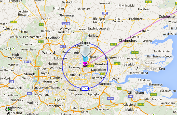 e3SpaceProgram's tweet image. After an afternoon of hair-pulling and a little help from the internet, the #e3SpaceProgram is finally on the map!