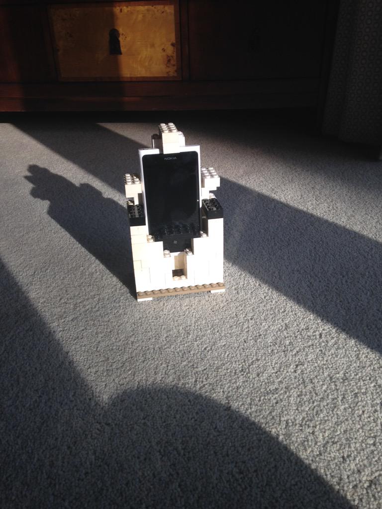 JoshMarriner42's tweet photo. Tom id recommend making this phone holder with all the spear Lego from the light house could b a vid :)@ProSyndicate http://t.co/bjkWClGM26