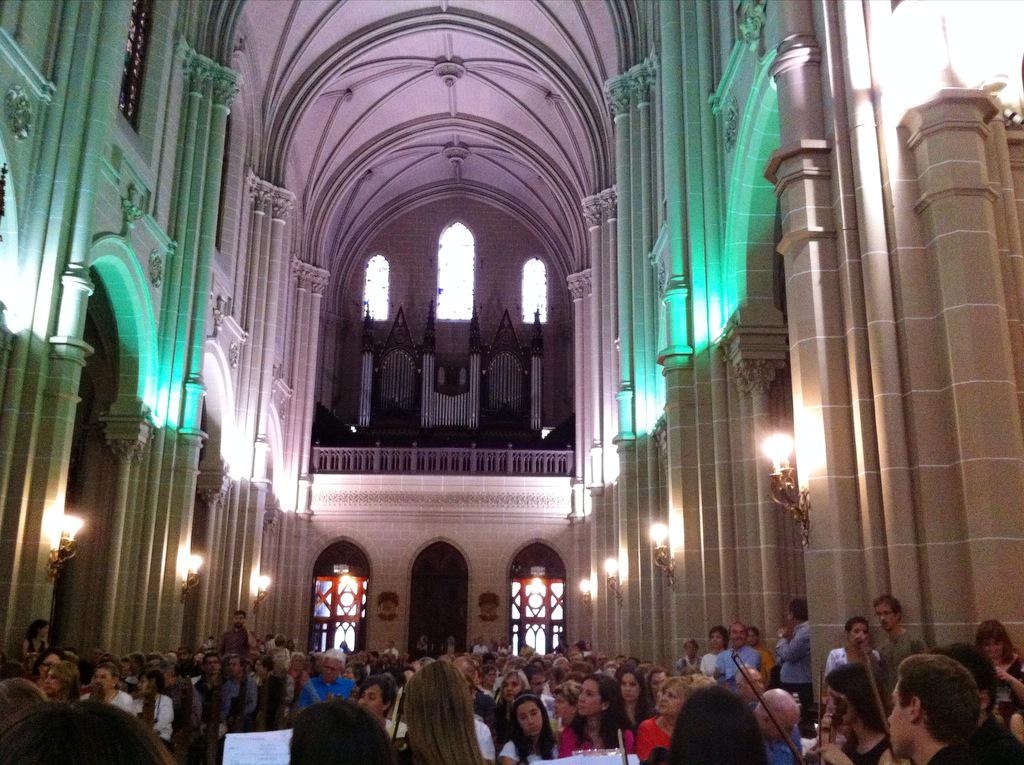 10JLlopis's tweet photo. Iglesia ESPECTACULAR (Sant Joan i Sant Vicent de Valencia) y todo preparado! #réquiemmozart #adisfrutar 💪 http://t.co/xUQCAiBgkG