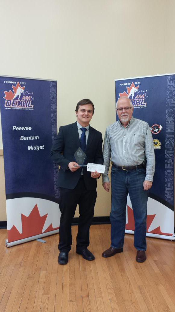 OEMHLAAA's tweet photo. Congrats to our 3 Educational Bursary Award winners! @m_avery24 @Wattie18 and @Twatungs12 ! #OTownProud http://t.co/dYcc6rtfIi