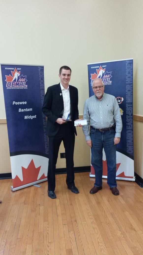 OEMHLAAA's tweet photo. Congrats to our 3 Educational Bursary Award winners! @m_avery24 @Wattie18 and @Twatungs12 ! #OTownProud http://t.co/dYcc6rtfIi