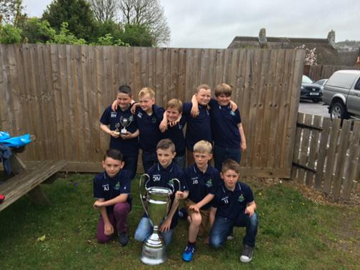 Ruardean hill under 9s go to Weymouth and bring back the European cup