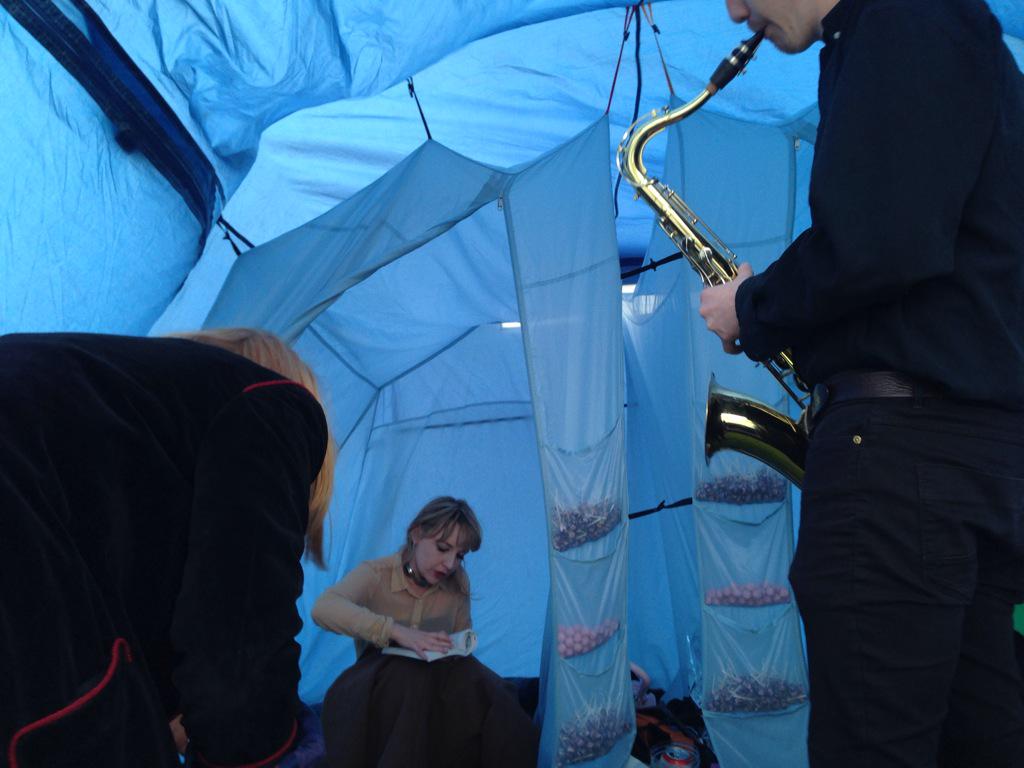 Spoken word, saxophone, clarinet all in the Rogue P tent <a href="/sftoc/">Sounds from the Other City</a>