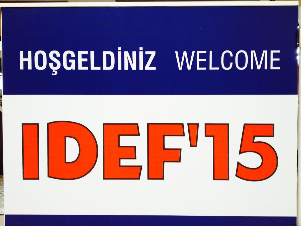 Sphayra's tweet photo. #IDEF15 opens on Tuesday! #istanbul #defense #security #idef http://t.co/gLDtjztQL8