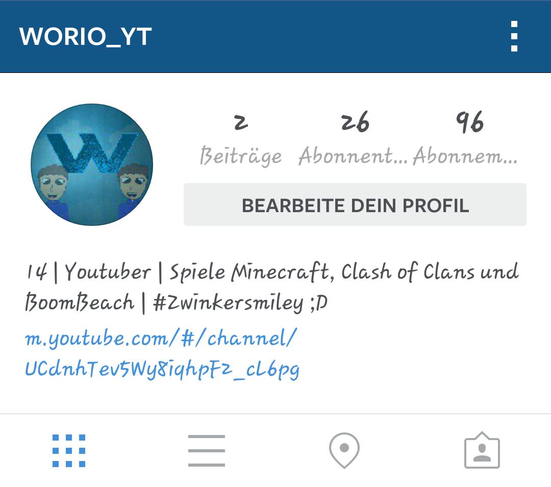 YoutubeWorio's tweet image. Joo läuft bei mir!! ;D
Einfach schon 26 Abos auf @instagram...