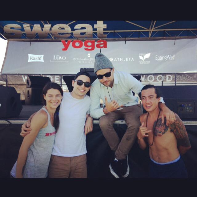 Our team made it out to <a href="/WanderlustFest/">Wanderlust</a> yesterday and had a great time with @MCYOGI108 🙏🏼 Did you go? #wanderlust