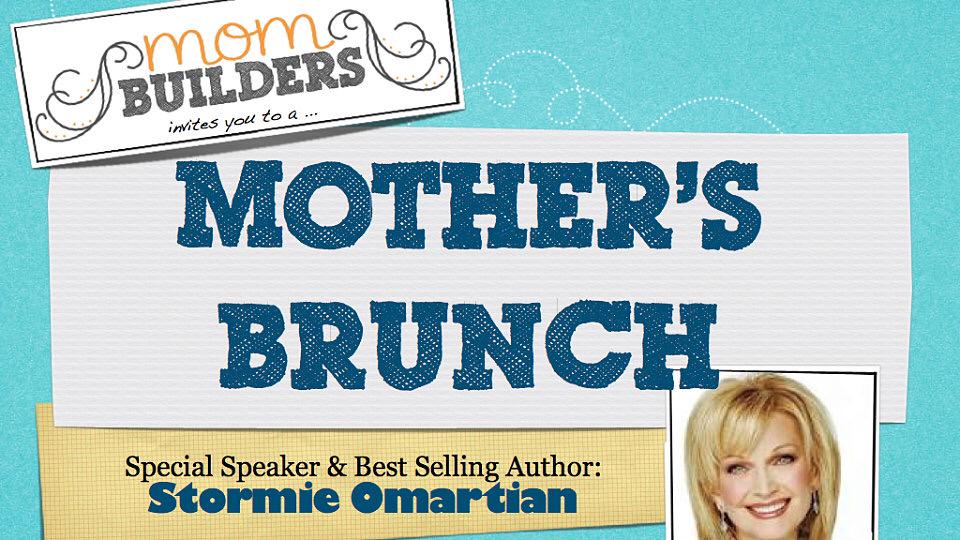 Bethel_World's tweet photo. Join us for our Mother's Brunch, May 11 with Best Selling Author @StormieOmartian! #mombuilders http://t.co/LEJpK04OuA