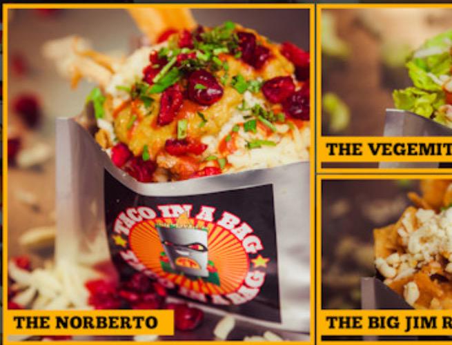 Glamazontyomi's tweet photo. Can't wait to get back to Chicago to try @ThiefTaco it's a taco in a bag!!! Hey @karrineandco LOOK!!! http://t.co/jI9QKRum4i