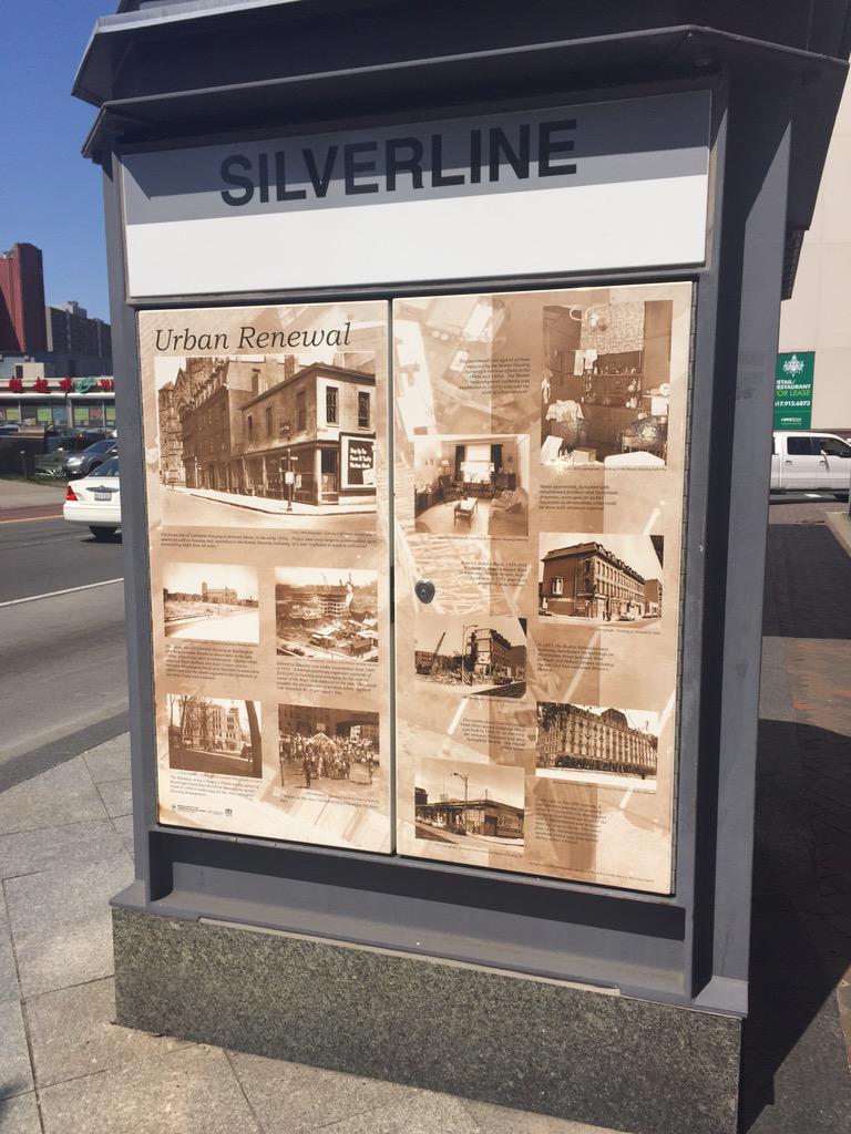 ChloeRyan1's tweet photo. Cool info on #urbanrenewal #urboston on #southend @MBTA station #sundaystrolls http://t.co/oPuFOMYBUH