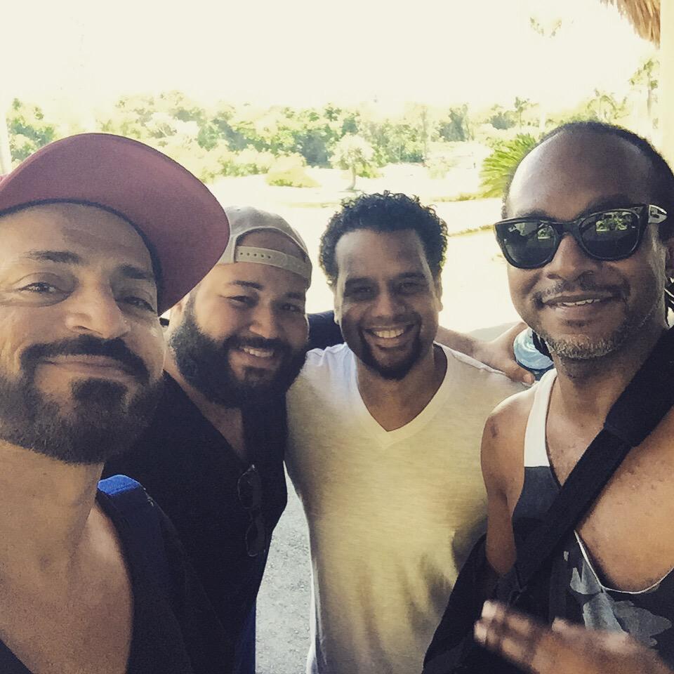 SHARAMJEY's tweet photo. Stacey Pullen &amp; The Crew in da House ! 👊
#staceypullen #puntacana #sharamjey #JBMF http://t.co/uKBGhryXk6