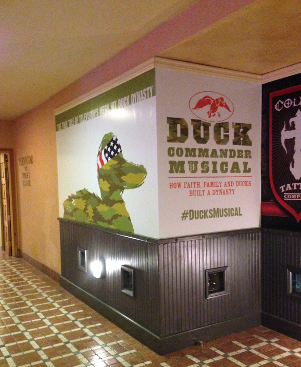 DucksMusical's tweet photo. It's a sign... you should get your #DucksMusical tickets today!! ;) http://t.co/NabgeA7XfK http://t.co/7nSyAMyRE8