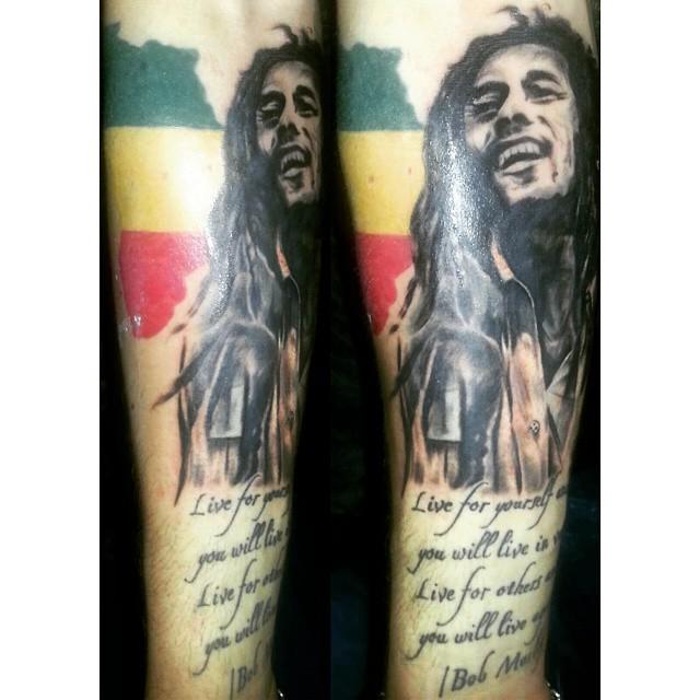 Bob Marley Tattoos Designs Ideas and Meaning  Tattoos For You