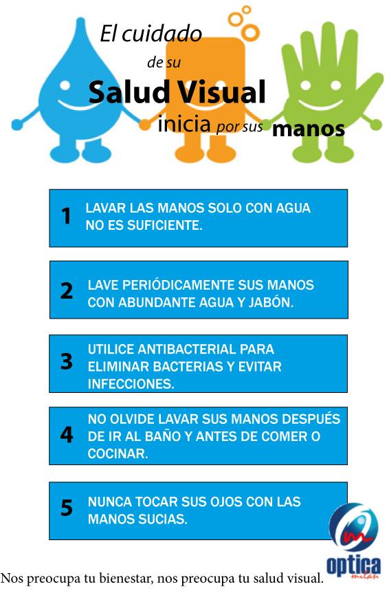 MilanOptica's tweet photo. Lavando nuestras manos cuidamos nuestra salud visual. ¡A construir buenos hábitos! #saludvisual #ópticamilán http://t.co/ik0EurkTa2
