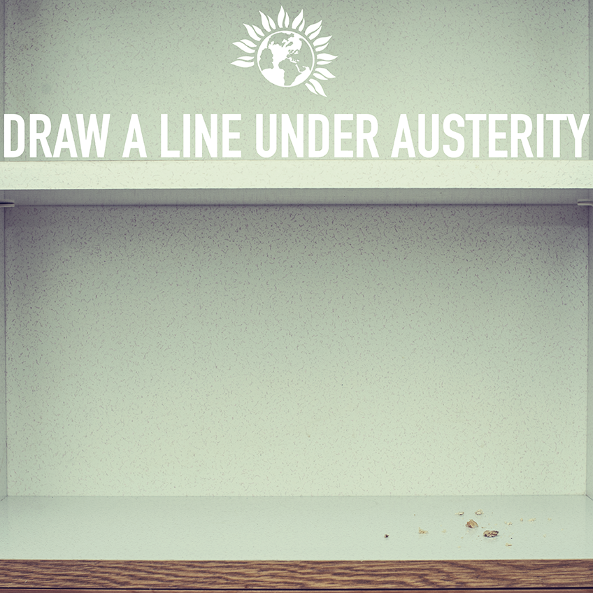 StIves_Greens's tweet photo. Austerity is a failed experiment &amp; one we don't even need. Both Coalition parties are proposing more cuts! #VoteGreen http://t.co/RrpRoG8DaP