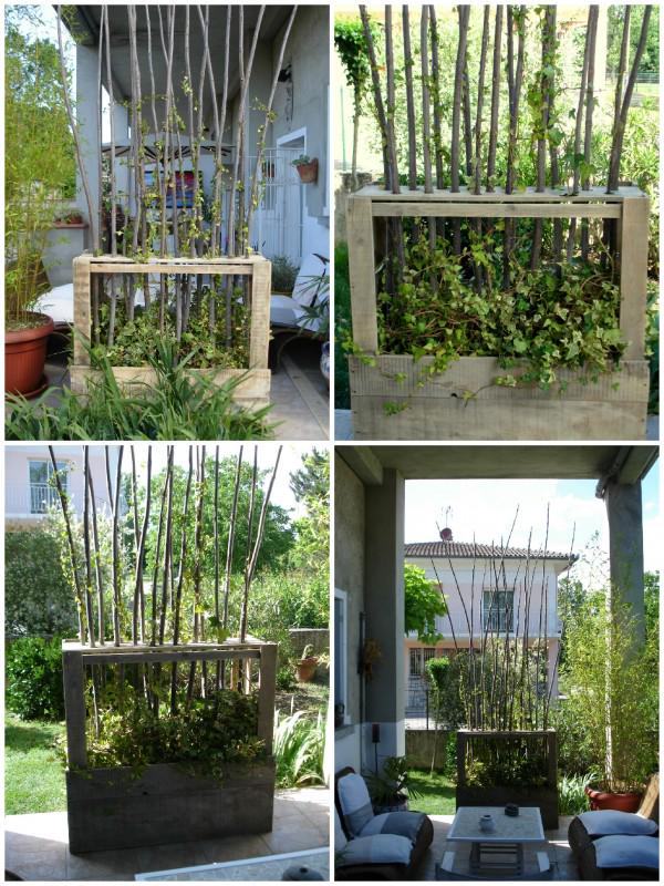 iRecyclart's tweet photo. Paravent Végétal En Bois De Palettes / Upcycled Wooden # ... : http://t.co/unTXQQ4lKy - #Recycled #ScreenPlant http://t.co/yfOa0kixDG