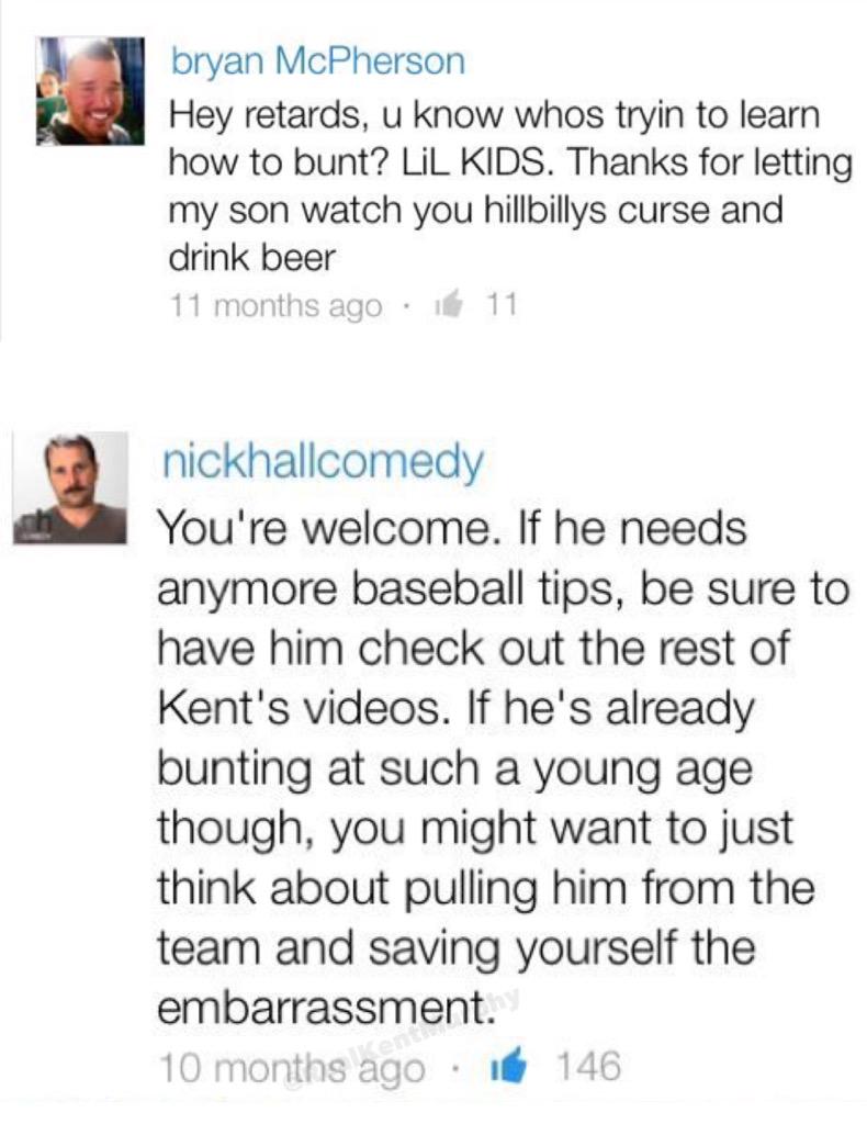 RealKentMurphy's tweet photo. Boom. Roasted. http://t.co/qZcjoCgdVC