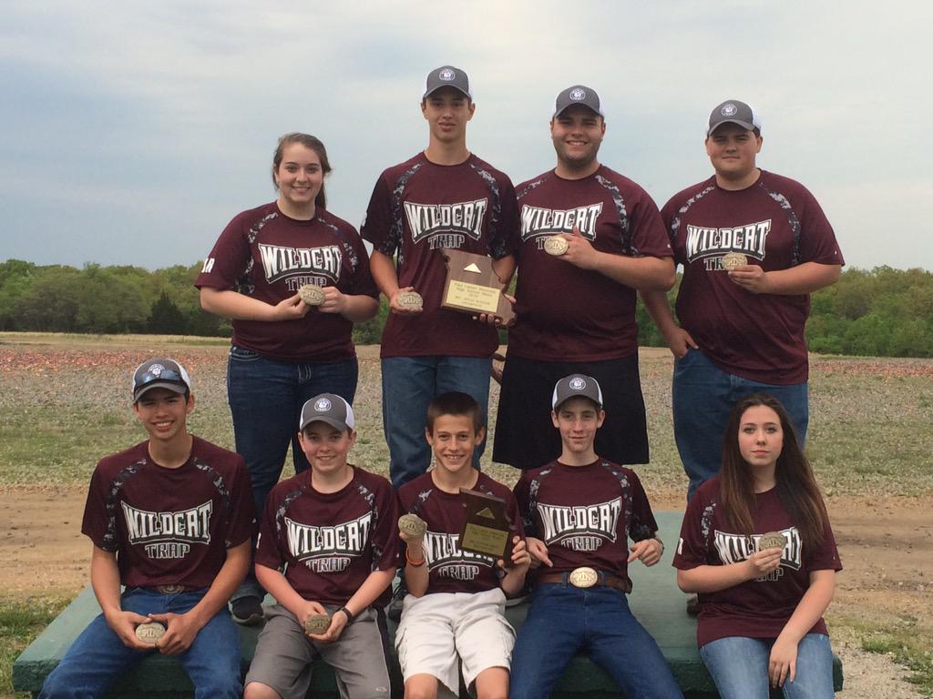 BoyerBubby24's tweet photo. Congrats Wildcat Trap team. The HS squad won the high school division at the state shoot and the JH were runner ups http://t.co/sDMsCMG4n5
