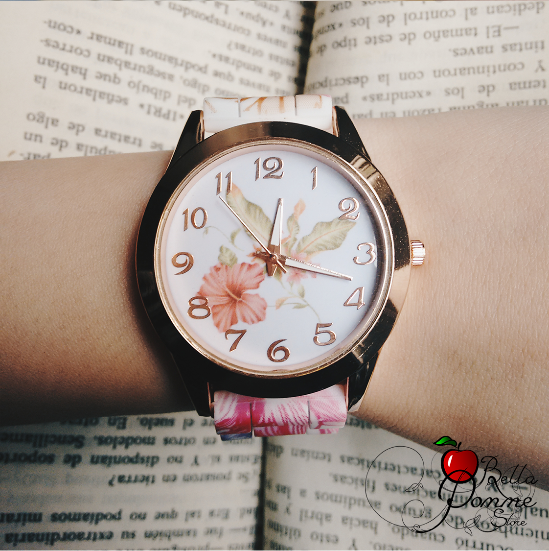 BellaPommeStore's tweet photo. Reloj Motivo Floral Rosa
Valor: $35.000
WhatsApp: 314 209 4221 http://t.co/uImejTUidS