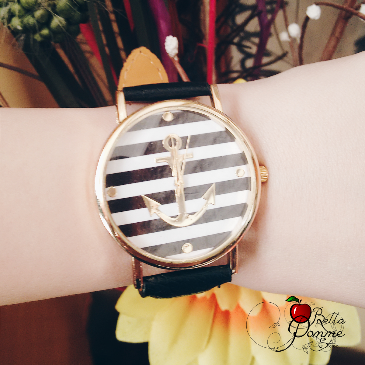 BellaPommeStore's tweet photo. Reloj Motivo Marinero Negro
Valor: $35.000
WhatsApp: 314 209 4221 http://t.co/xU0zvZFtjA