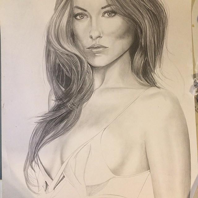 TemNoTrem's tweet image. by @one_fit_artist #simpleyetstrong #oliviawilde #wilde #sketch #drawing #pencildrawing #art #arte #artista #artist…