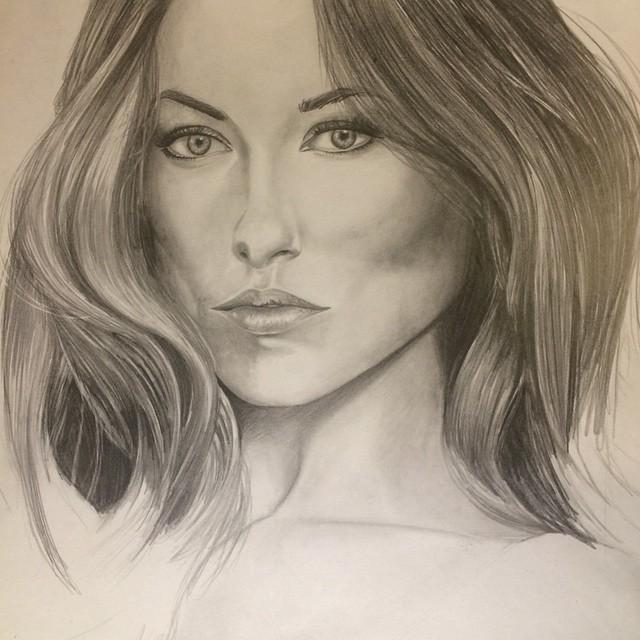 TemNoTrem's tweet image. by @one_fit_artist That hair tho...! #simpleyetstrong #oliviawilde #actress #model #girlcrush #nerd #goofy #awesome…