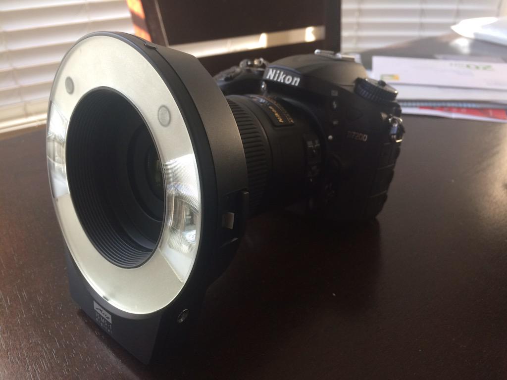 New Toy. So Essential. Just in time for #aacd2015 #aacdsf #aacd #photomed #Nikon #speareducation