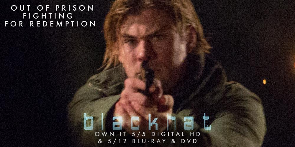 His last chance for redemption is to eliminate the threat. Own #Blackhat on Digital HD tomorrow.