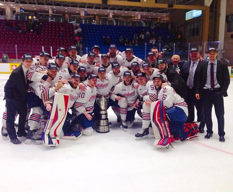 MartinBrodeur's tweet photo. Congrats to @JBrodeur30 and the @Oshawa_Generals on winning the Eastern Conference Finals! Good luck in the Finals! http://t.co/mXOusn18X0