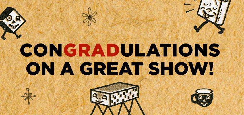 OCAD's tweet photo. It's a wrap! A huge round of applause to our over 900 graduating students for putting on an amazing #GradEx100 http://t.co/tqwwduwhx4