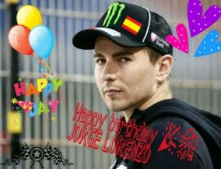 Happy Birthday Jorge Lorenzo    