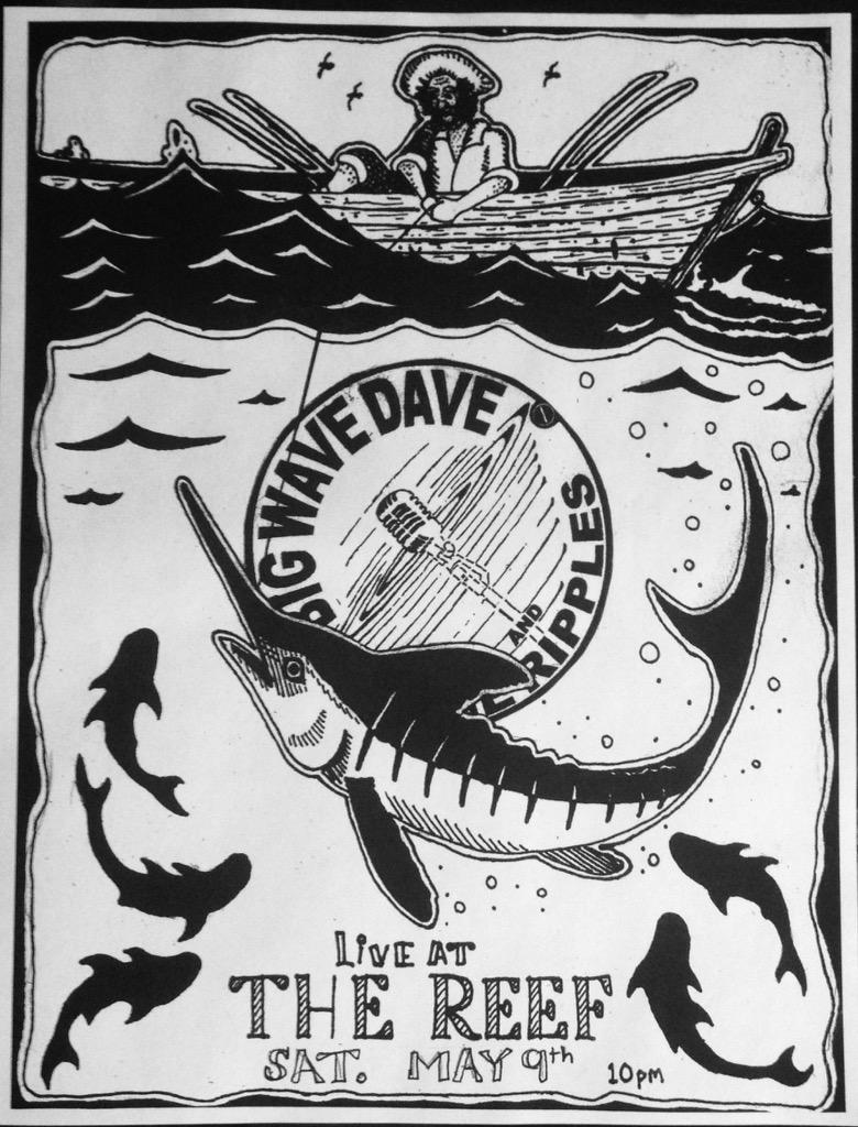 Next Saturday <a href="/The_Reef_Bar/">TheReefBar</a> ! Get on down!