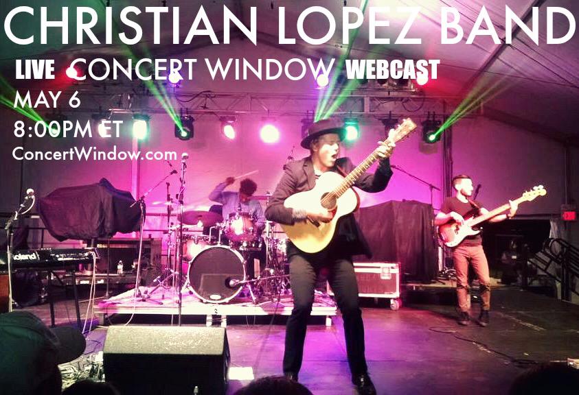 Clopezmusic's tweet image. Streaming live at @concertwindow Wednesday night at 8 ET! Tune in right here: bit.ly/1dG9bRw ..📷 by @hitupG