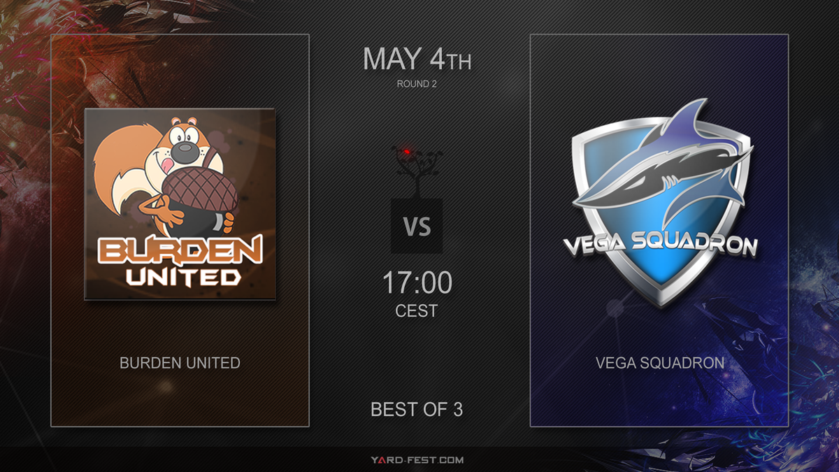 d2yard's tweet image. 4 may at 17:00 cest @BurdenUnited vs @VegaSquadron bo3 
#dota2 #yardfest @G2A_com @hitboxlive @HeflaTV