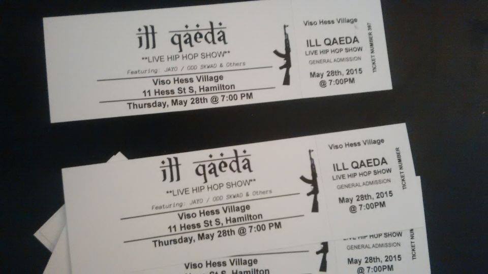 illQaeda's tweet image. Hit me up for tickets to the ill Qaeda show on May 28 in #Hamilton yo! #hiphop #rap #Toronto