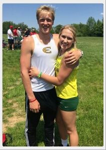 3sonsrmine's tweet image. Proud of these two ! Great weekend.. #MIAAtrack&amp;amp;field #scoringpoints #family