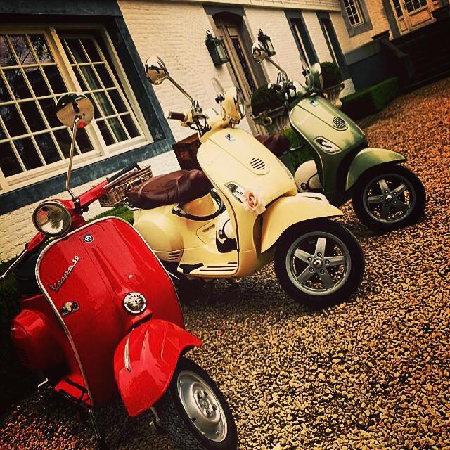 Je was toch wel mooi! #Regen #Nat #Vespa <a href="/Cento_Miglia/">CentoMiglia</a> #CM15 #CentoMiglia
