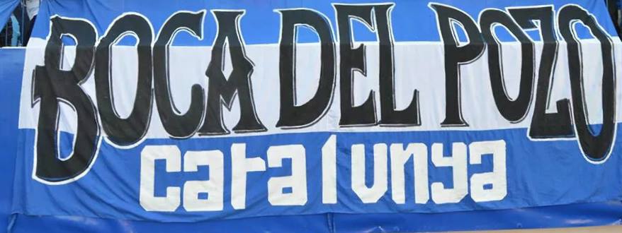 Edy_Ramirez's tweet photo. #BombillovsNachoxGama Saludos desde Cataluña - España de parte de la Boca del Pozo Cataluña alentando al Bombillo. http://t.co/jZIOCLKrmJ
