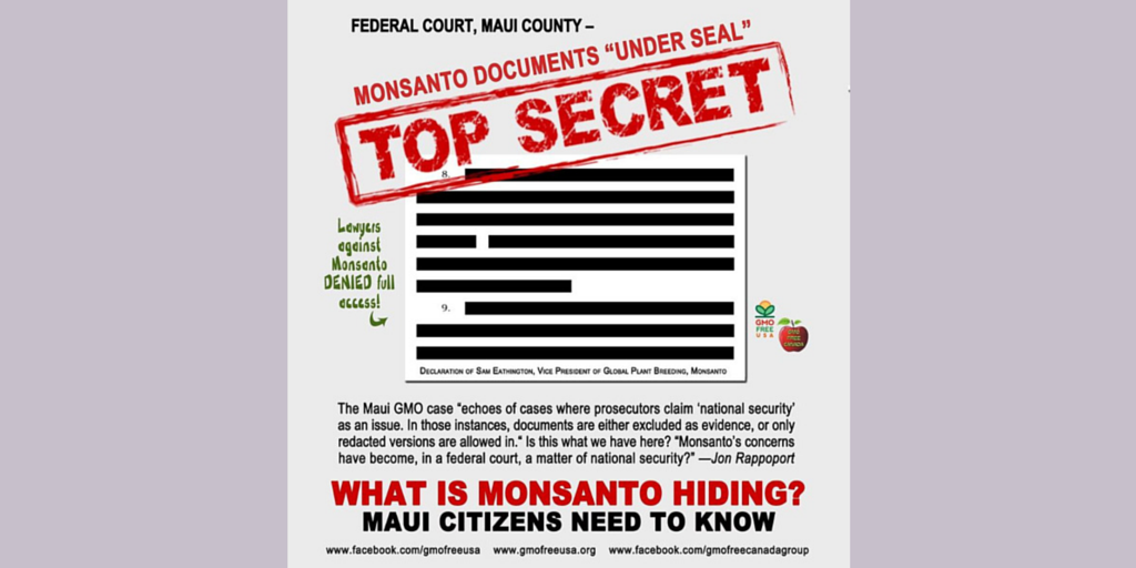 GMOFreeUSA's tweet photo. UPDATE ON MAUI, HAWAII GMO BAN LAWSUIT: http://t.co/75Xia95tTI http://t.co/FG9r1TprLb