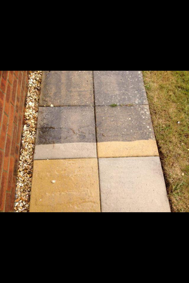 now under taking hight power presser washing#driveways#brickwork#roofs#slabs we can all so seal if required