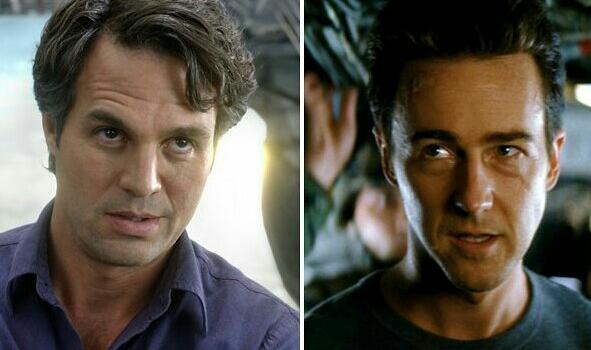 MuMoFacts's tweet photo. The director wanted @MarkRuffalo for #TheIncredibleHulk (2008) but #Marvel insisted on @EdwardNorton #TheAvengers http://t.co/tJK9UjxEum