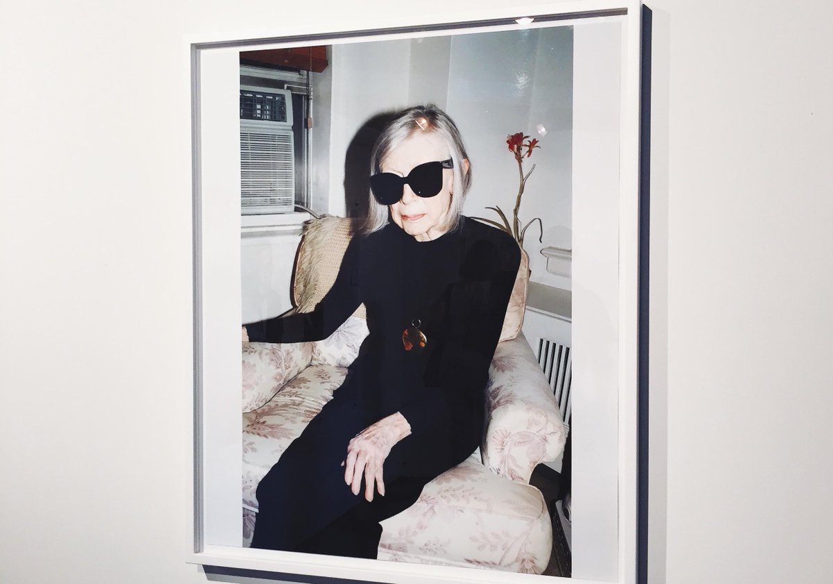 vsco's tweet photo. Iconic โ Jรผrgen Teller and his capture of Joan Didion. #PPLA2015 http://t.co/JuLUYQBAbH