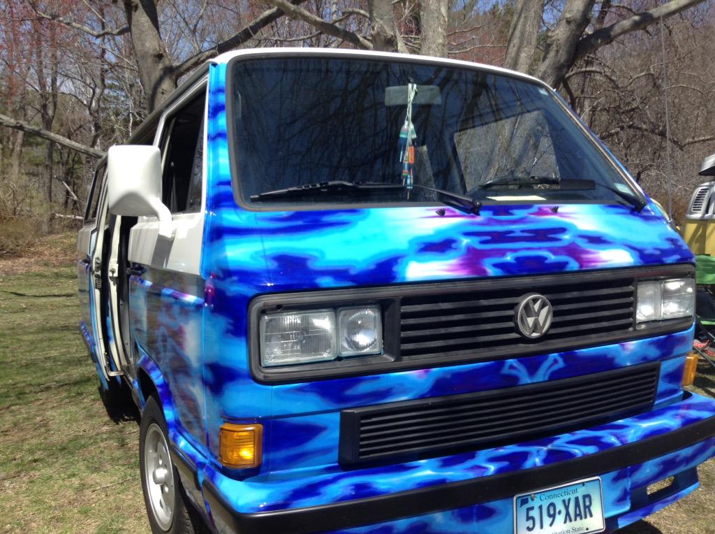 Cool Vanogan Paint Job from the Dust Off today