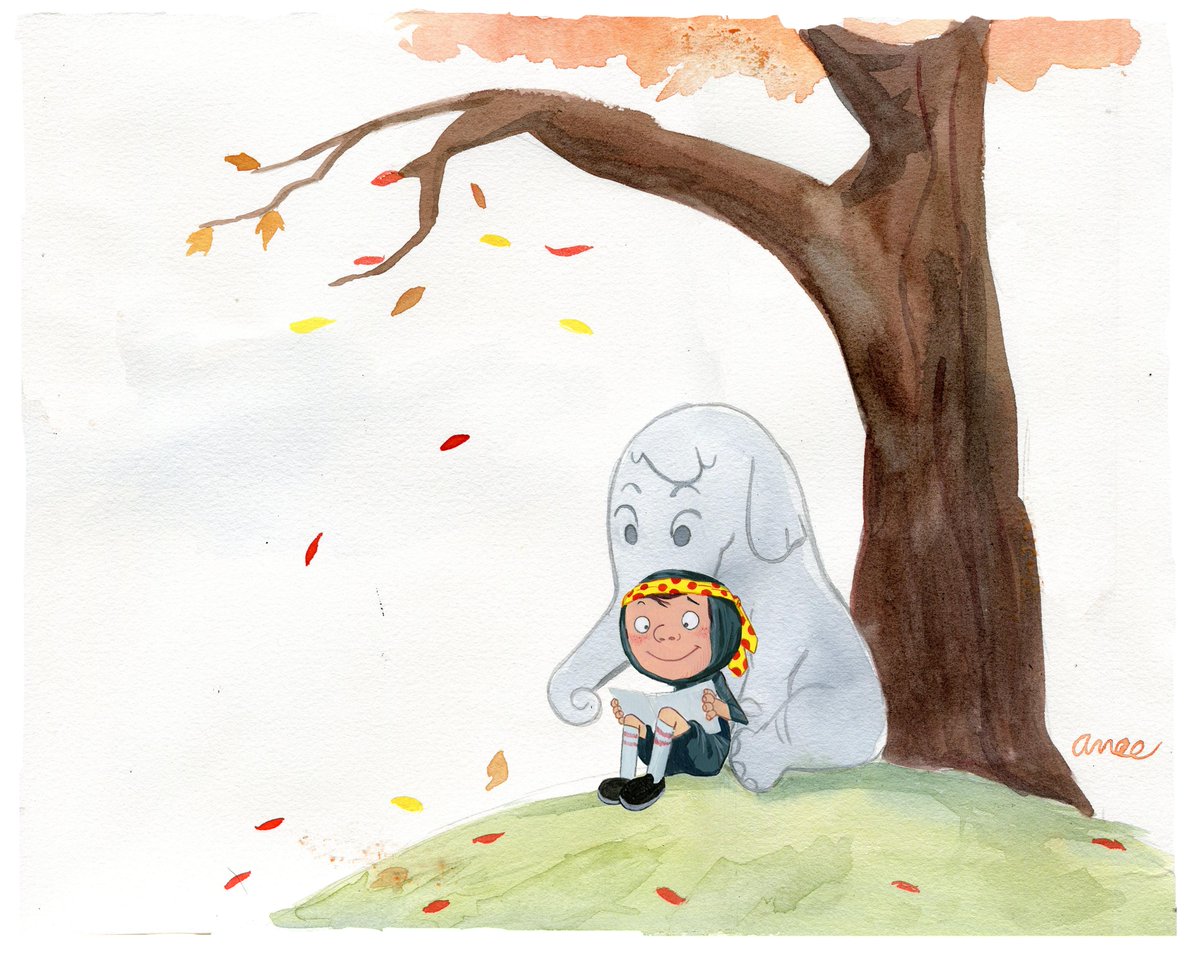 arreechung's tweet photo. A story with beautiful art and heart. Mike Wu's book Ellie releases May 12! #20daysofEllie @disneyhyperion @tinyteru http://t.co/YuuYDRQHAa